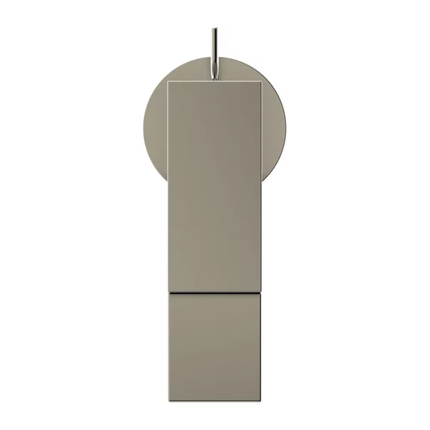Baterie lavoar Ideal Standard Atelier Extra Piccolo argintiu Silver Storm cu ventil Pop-Up metalic [6]