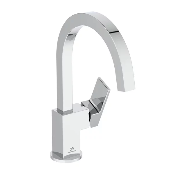 Baterii baie - Baterie lavoar Ideal Standard Atelier Extra pipa rotativa crom lucios
