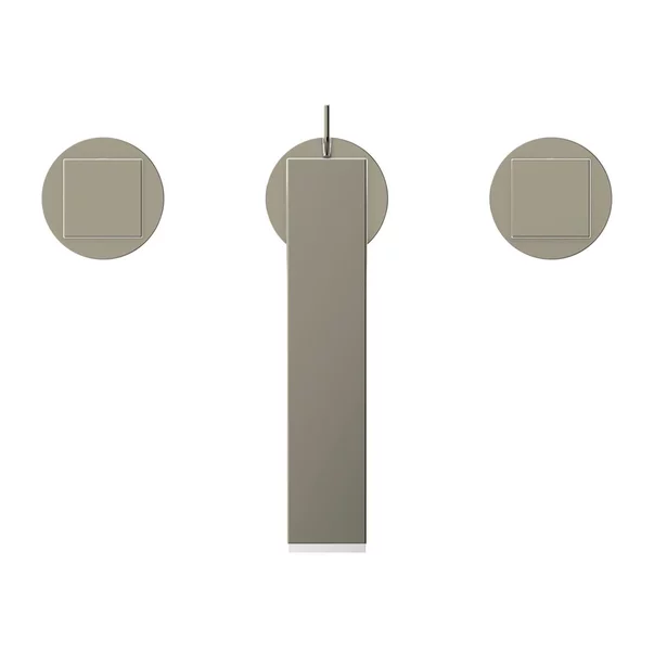 Baterie lavoar Ideal Standard Atelier Extra 3 elemente argintiu Silver Storm cu ventil Pop-Up [3]