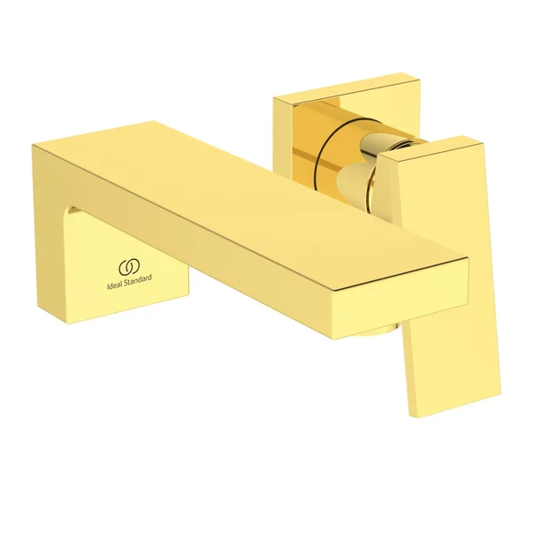 Baterii baie - Baterie lavoar incastrata Ideal Standard Atelier Extra 160 auriu periat fara corp ingropat