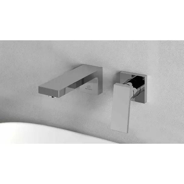 Baterie lavoar incastrata Ideal Standard Atelier Extra 160 auriu periat fara corp ingropat [2]
