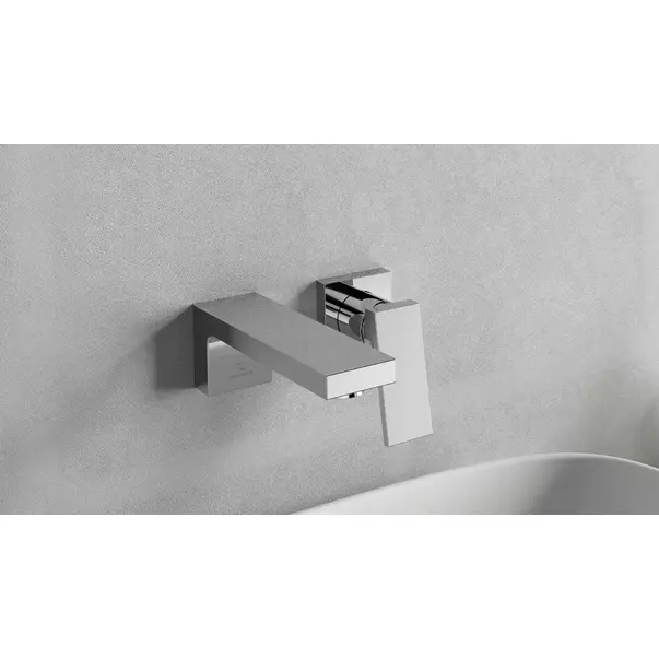 Baterie lavoar incastrata Ideal Standard Atelier Extra 160 auriu periat fara corp ingropat [5]