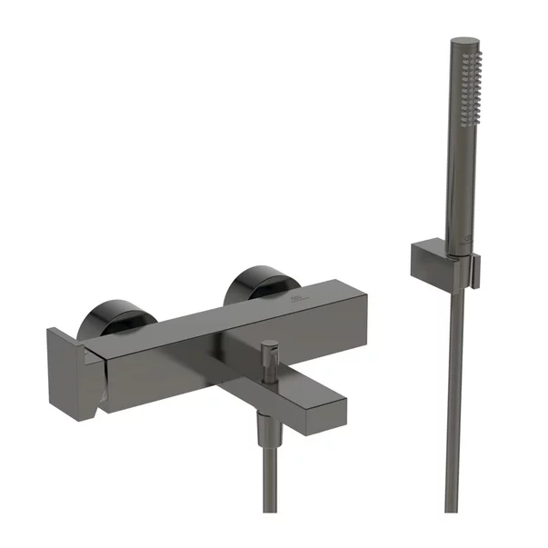 Baterii cada - Baterie cada - dus Ideal Standard Atelier Extra gri Magnetic Grey cu set de dus