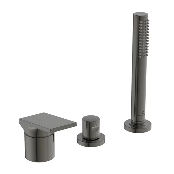 Baterii cada - Baterie cada - dus Ideal Standard Atelier Extra gri Magnetic Grey cu 3 elemente
