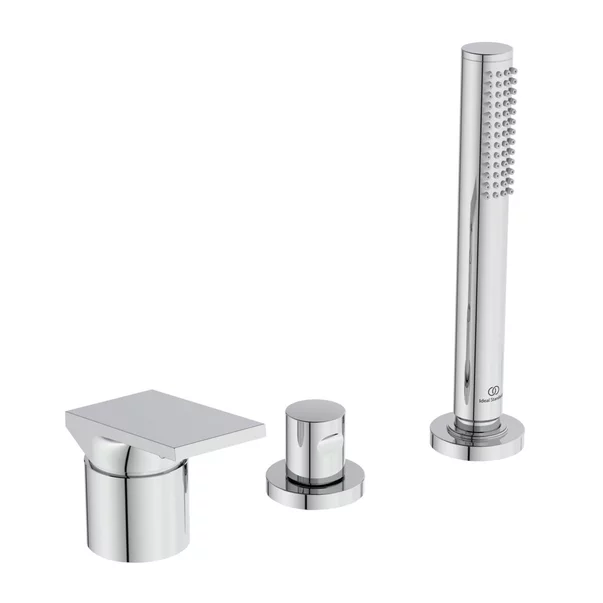 Baterii cada - Baterie cada - dus Ideal Standard Atelier Extra crom lucios cu 3 elemente