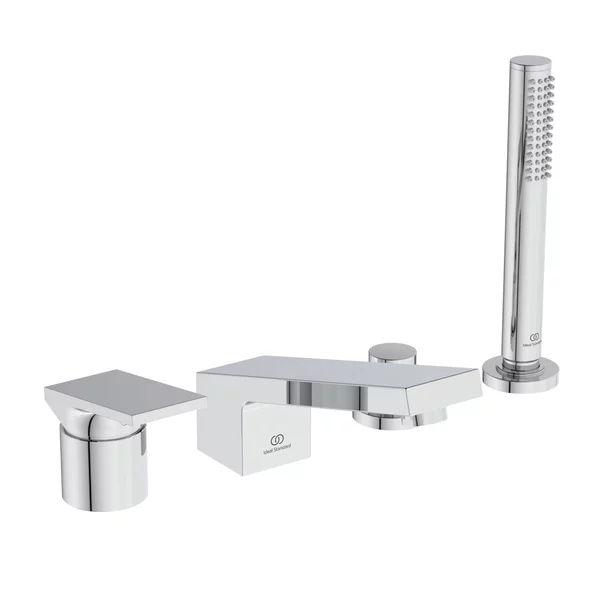 Baterii cada - Baterie cada - dus Ideal Standard Atelier Extra crom lucios cu 4 elemente