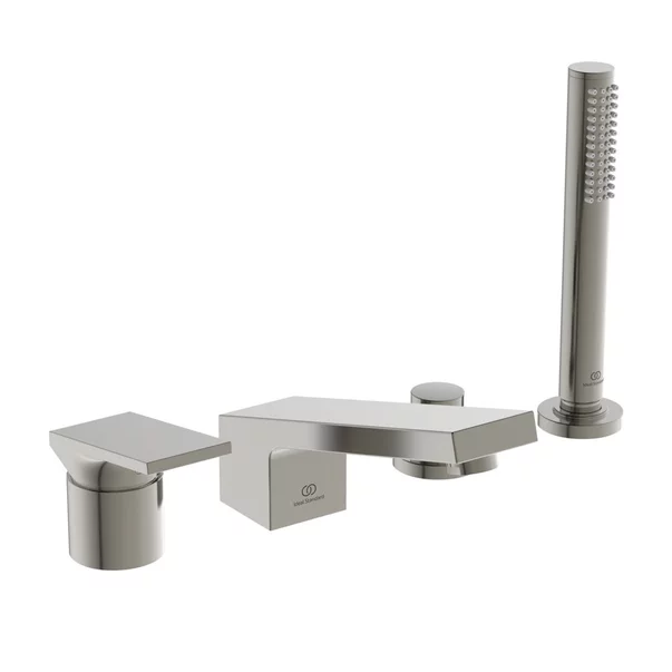 Baterii cada - Baterie cada - dus Ideal Standard Atelier Extra argintiu Silver Storm cu 4 elemente
