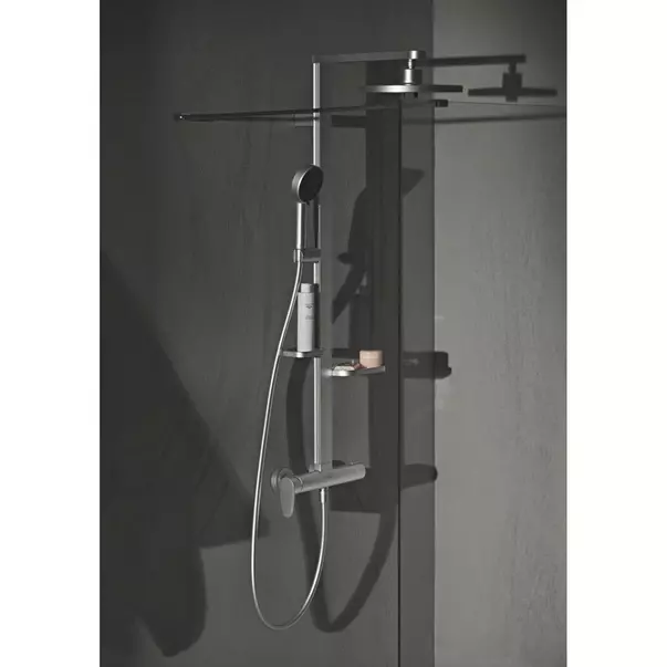 Coloana de dus cu baterie monocomanda mat Ideal Standard Alu+ [5]