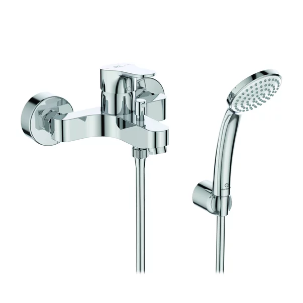 Baterii cada - Baterie cada - dus Ideal Standard Cerabase crom lucios cu set de dus IdealRain