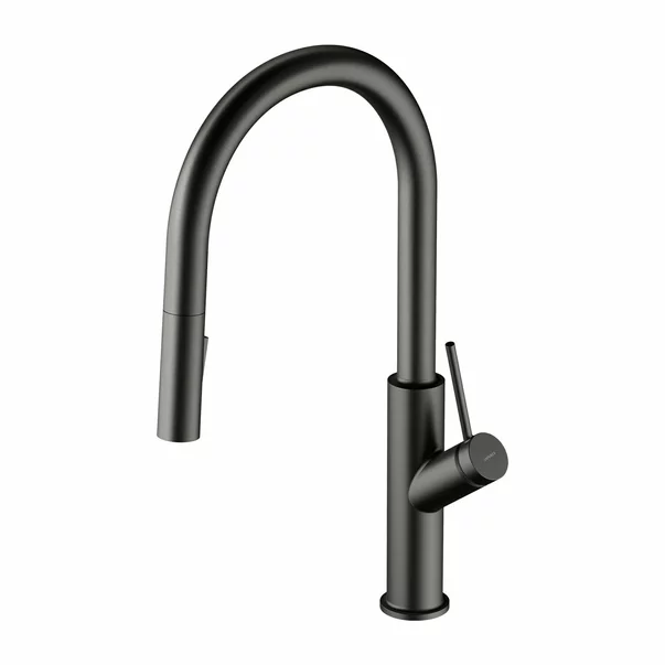 Baterie bucatarie Omnires Bend grafit [2]