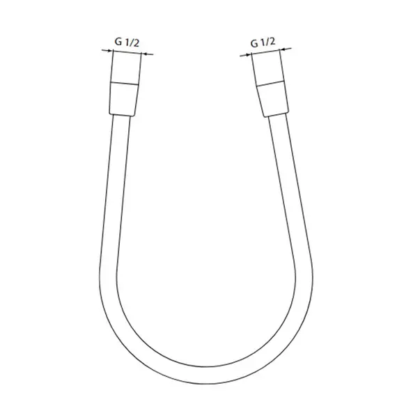 Furtun de dus Ideal Standard IdealRain UltraFlex 135 cm [2]