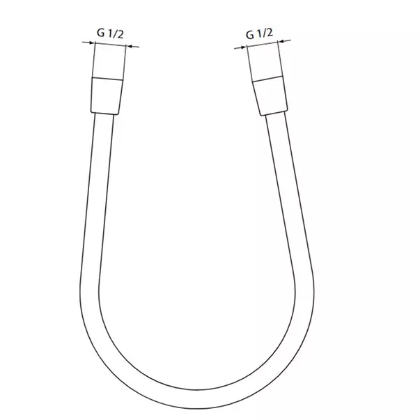 Furtun de dus Ideal Standard IdealRain UltraFlex 175 cm [2]