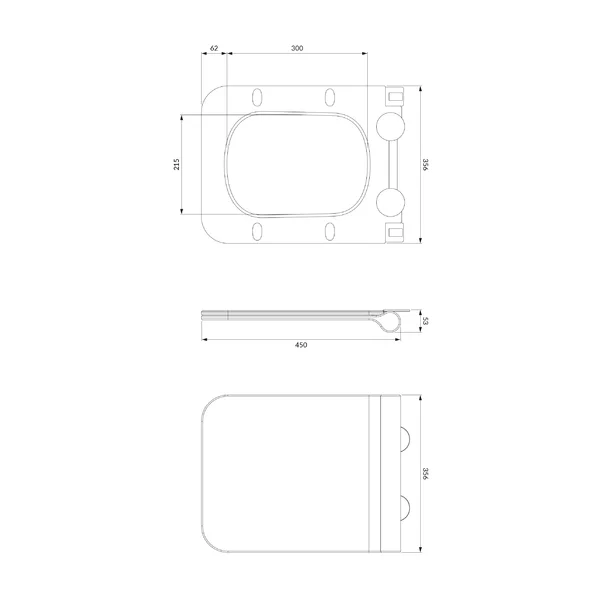 Capac WC soft-close Omnires Boston alb [4]