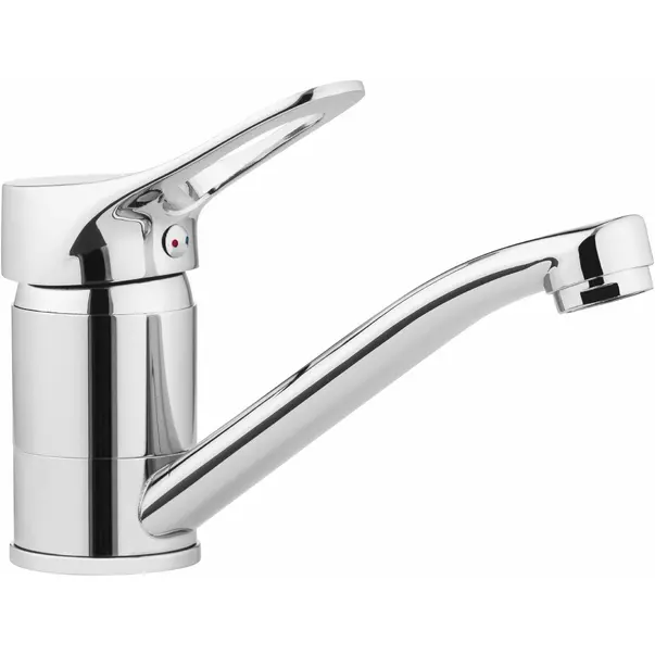 Baterii baie - Baterie lavoar monocomanda Deante Vero crom cu robinet rotativ