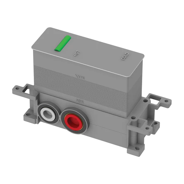 Element incastrat pentru baterie cu termostat 2 cai Omnires [1]