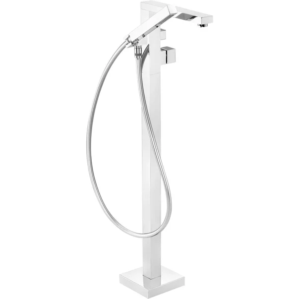 Baterii cada - Baterie cada freestanding monocomanda Deante Hiacynt cu set de dus