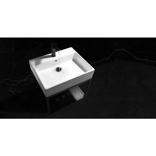 Baterie lavoar monocomanda Deante Hiacynt negru [8]