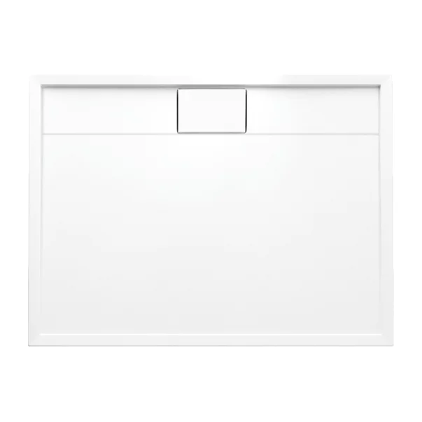 Cadita dus dreptunghiulara  Omnires Brooklyn alb  80x100 cm [1]