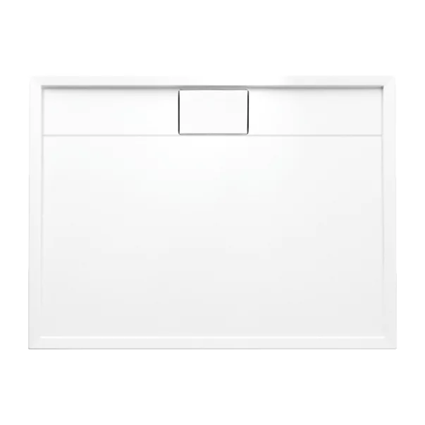 Cadita dus dreptunghiulara din acril Omnires Brooklyn alb 90x120 cm [1]