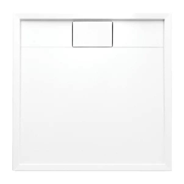 Cadite patrate - Cadita dus patrata din acril Omnires Brooklyn alb  90x90 cm