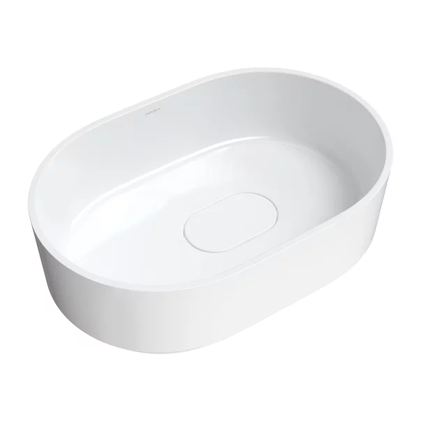 Lavoar pe blat Omnires Cadence M+ alb 62 cm [2]