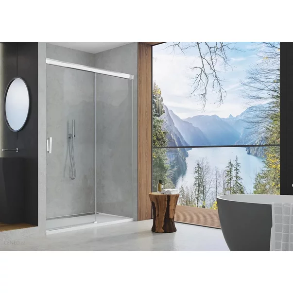 Usa de dus glisanta cu segment fix SanSwiss Cadura CAS2 140 cm dreapta [1]