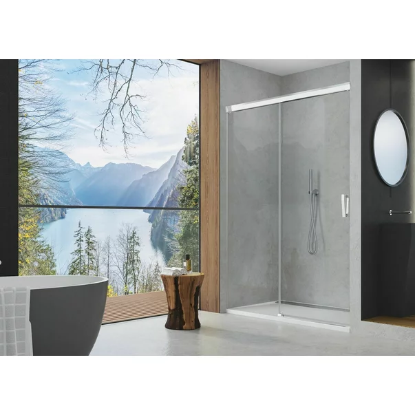 Usa de dus glisanta cu segment fix SanSwiss Cadura CAS2 120 cm stanga [2]