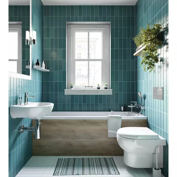 Lavoar ceramica Deante Jasmin alb 36,4x45,7 cm [2]