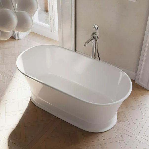 Cada freestanding Omnires Classica M+ alb  160x79 cm [1]