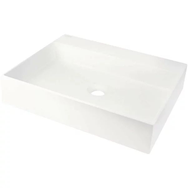 Lavoar pe blat alb Deante Correo 50 cm [1]