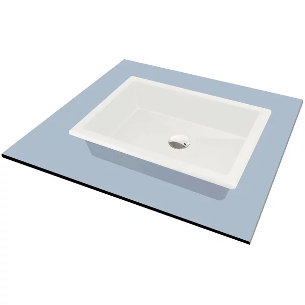 Lavoar sub blat alb Deante Correo 50 cm [3]