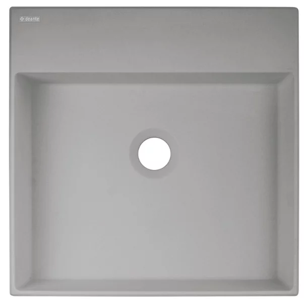 Lavoar pe blat gri metalic Deante Correo 40 cm [2]