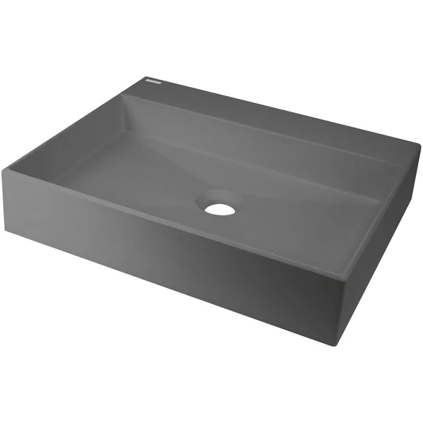 Lavoar pe blat antracit metalic Deante Correo 50 cm [2]