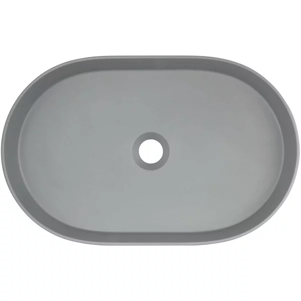 Lavoar pe blat gri metalic Deante Silia 55 cm [1]