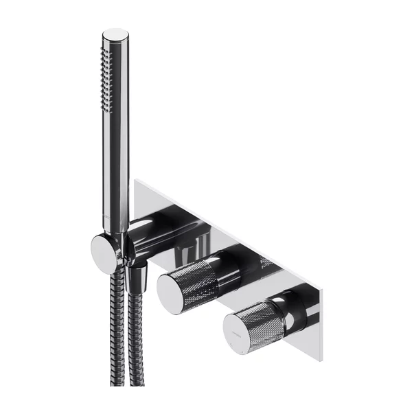 Baterie cada - dus incastrata Omnires Contour cu corp ingropat si set de dus [1]