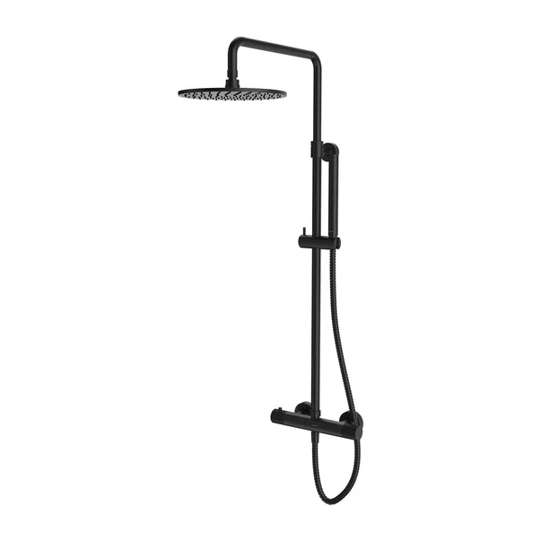Coloana de dus cu baterie termostatata antracit mat Omnires Contour [1]