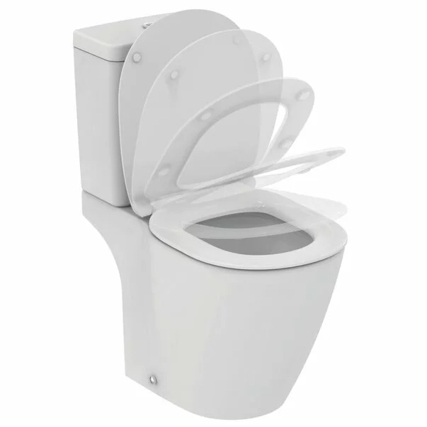Set vas wc pe pardoseala capac slim softclose si rezervor Cube Ideal Standard Connect Aquablade [5]