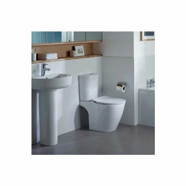 Set vas wc pe pardoseala capac slim softclose si rezervor Arc Ideal Standard Connect Aquablade [8]