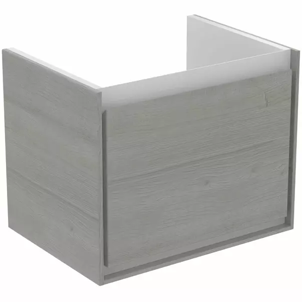  Dulapuri baie - Dulap suspendat pentru lavoar gri deschis lemn Ideal Standard Connect Air 50 cm