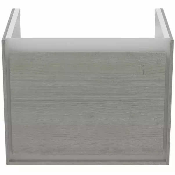 Dulap suspendat pentru lavoar gri deschis lemn Ideal Standard Connect Air 50 cm [2]