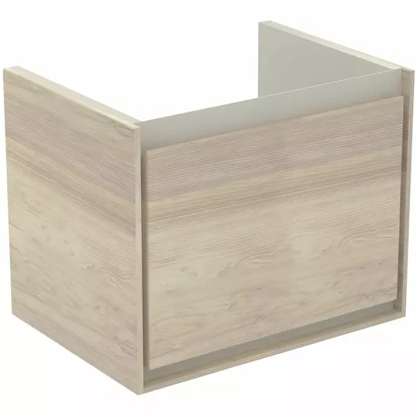  Dulapuri baie - Dulap suspendat pentru lavoar maro deschis lemn Ideal Standard Connect Air 50 cm