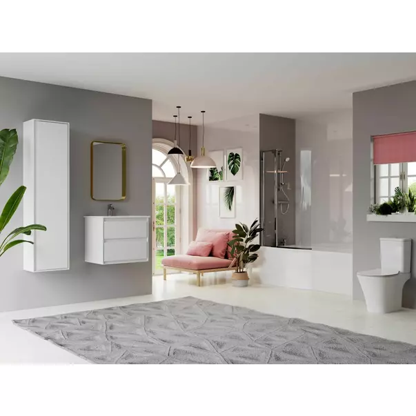 Dulap suspendat pentru lavoar alb Ideal Standard Connect Air 60 cm E0818B2 [2]