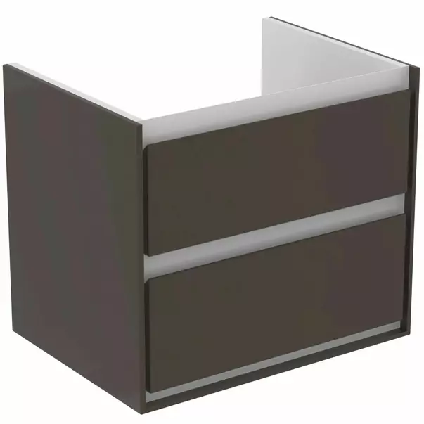  Dulapuri baie - Dulap suspendat pentru lavoar maro inchis lemn Ideal Standard Connect Air 60 cm