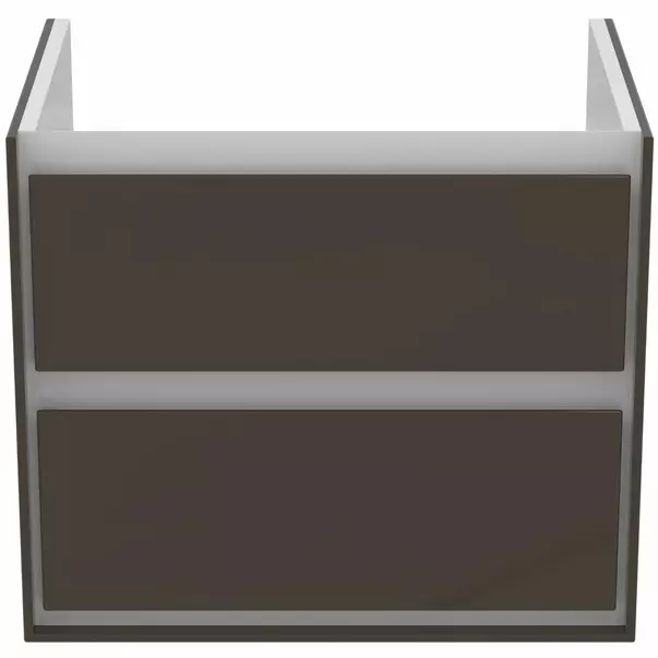 Dulap suspendat pentru lavoar maro inchis lemn Ideal Standard Connect Air 60 cm [2]