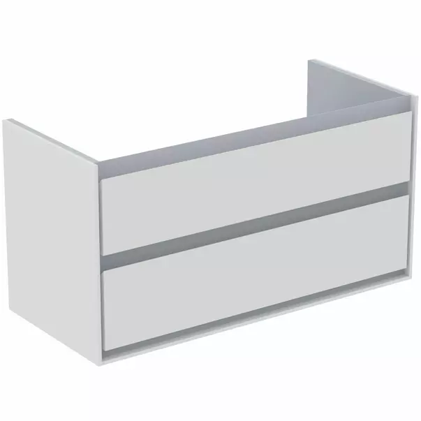 Dulap suspendat pentru lavoar alb Ideal Standard Connect Air 100 cm [2]