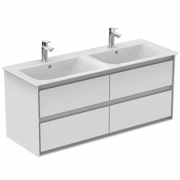  Dulapuri baie - Dulap suspendat pentru lavoar alb Ideal Standard Connect Air 120 cm E0822B2