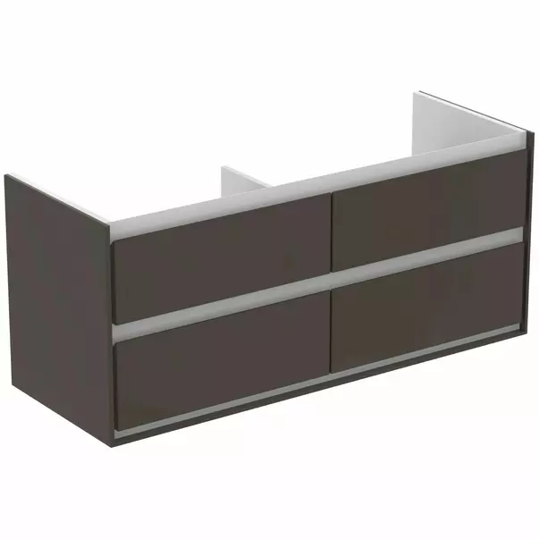  Dulapuri baie - Dulap suspendat pentru lavoar maro inchis lemn Ideal Standard Connect Air 120 cm