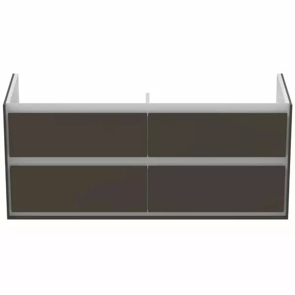 Dulap suspendat pentru lavoar maro inchis lemn Ideal Standard Connect Air 120 cm [2]
