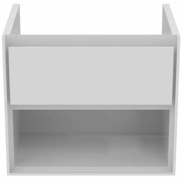 Dulap suspendat pentru lavoar alb Ideal Standard Connect Air 60 cm cu spatiu depozitare E0818B2 [2]