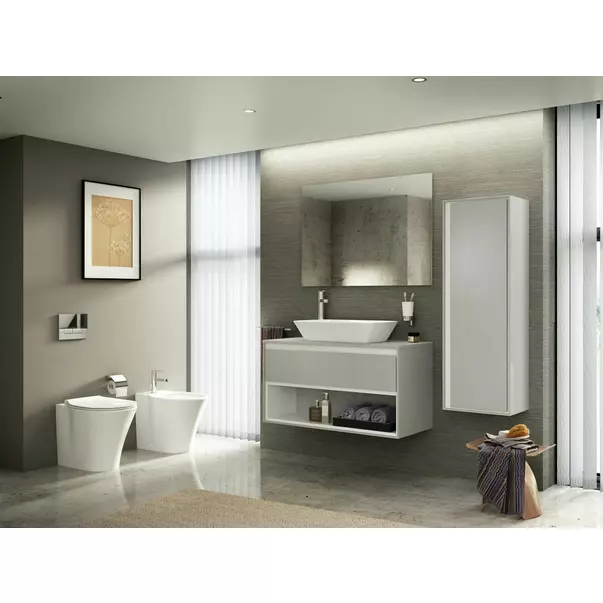Dulap inalt suspendat alb Ideal Standard Connect Air 120x40 cm [2]